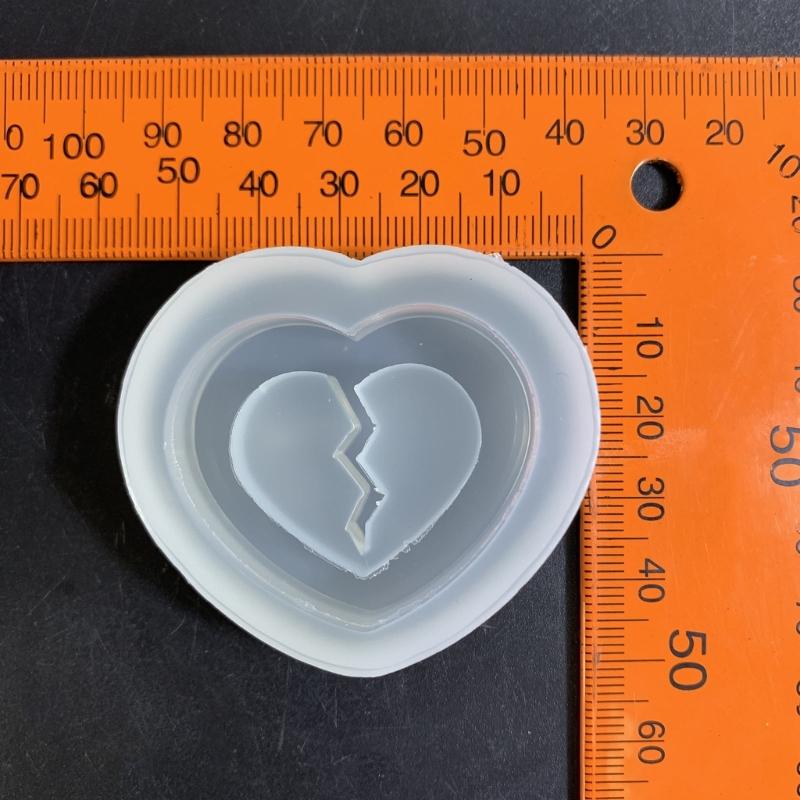 Silikon-Shaker-Form, DIY Treibsand-Epoxidharz-Guss-Shaker-Form, Schmuck-Anhänger-Herstellungsform für DIY-Handwerk