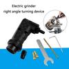 90 Degree Right Angled Grinder Attachment For Tight Space With Universal Compatibility And Durability Alloy Construction