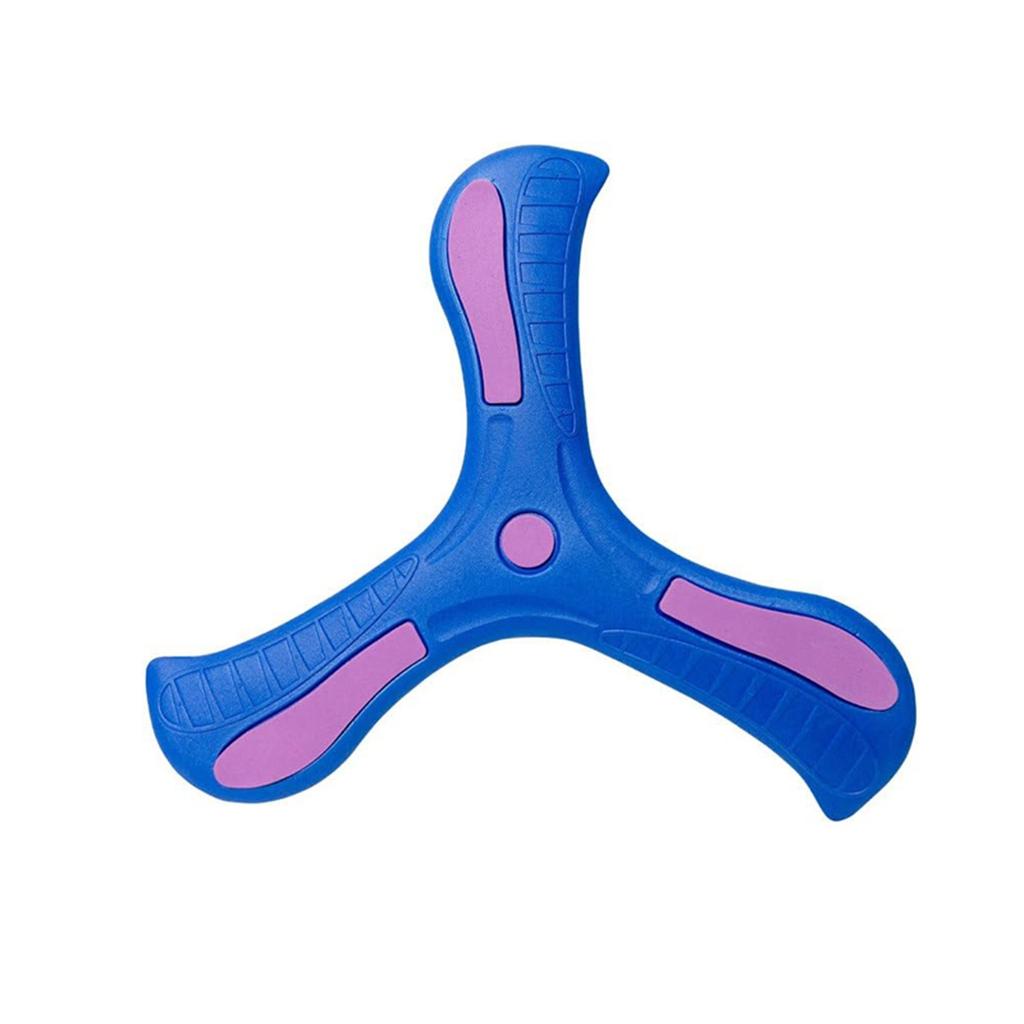 Boomerang For Kids And Adults - 9x9-Inch Easy To Throw Cross Boomerang For Beginners - Colorful Soft Foam Design For Outdoor Play