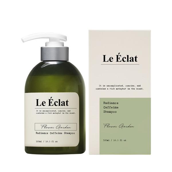 Le Eclat Radiance Caffeine Shampoo Flower Garden 500ml x 1_B