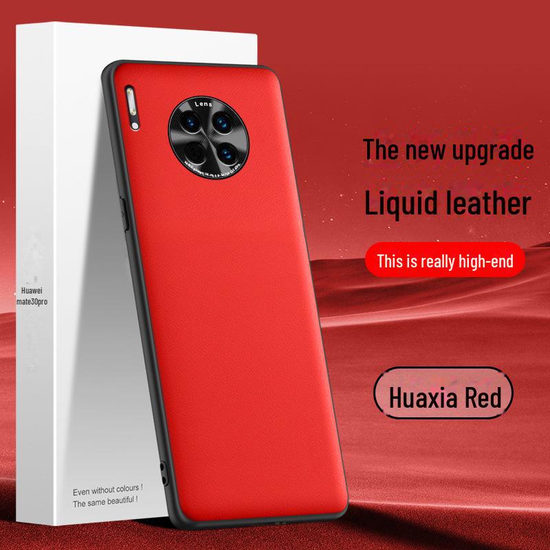 Huawei Mate30 Pro Anti-Fall Liquid Leather Protective Case