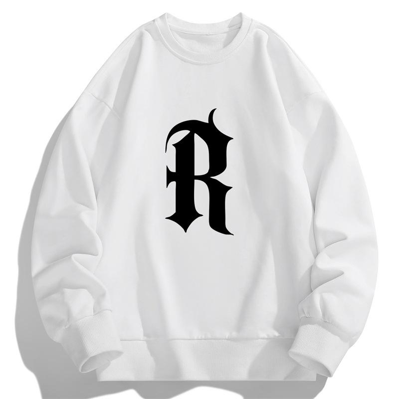 

Футболка с длинными рукавами на осень и весну, мужская рубашка-свитер, мужской свитер с круглым вырезом, мужской свитер M