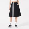 Adidas Water-Resistant Striped Minimalist Casual Long Skirt Women skirts KZ1537