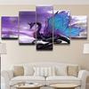 Canvas Painting Wall Art Home Decor HD Prints Framework 5 Pieces Dragon Fantasy Purple Pictures Modern Decor Bedroom Poster No Frame