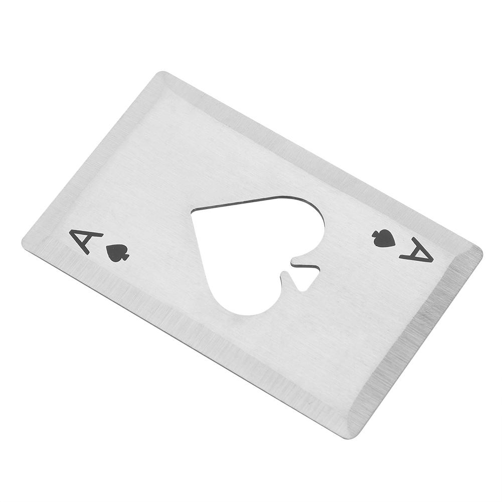 Stainless Steel Credit Card Bottle Openers, Beer Bottle Openers, Speed Openers(Black)