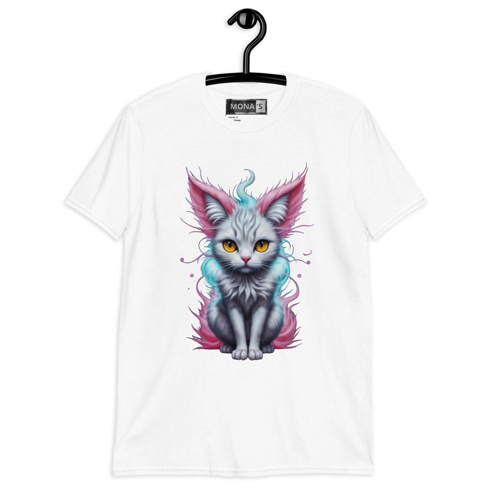 

Short-Sleeve Unisex T-Shirt Cat Anime Colors S