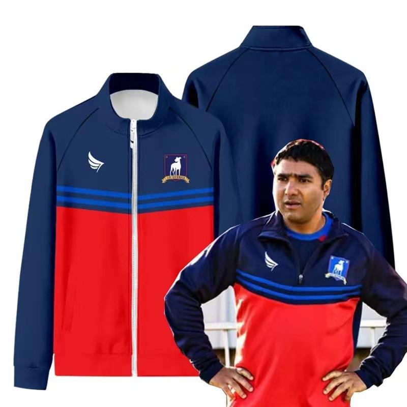 COS Football Coach Stand Collar Sweatshirt Ted Lasso AFC Richmond Casual Jacket Men