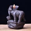 Incense Burner Home Decoration Elephant Ceramic Purple Sand Incense Burner