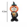 Cute Cat Halloween Concert Miniatures Funny Ghost Figurines Kawaii Shiba Vampire Magic Pumpkin Miniatures DIY Home Decoration