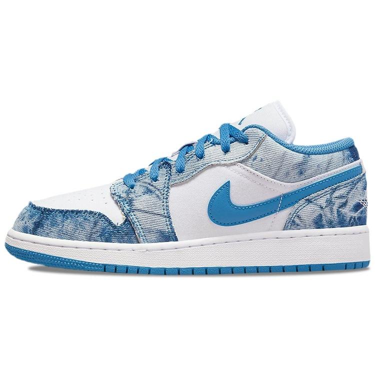 (GS) Air Jordan 1 Low  Washed Denim  Kids  DM8947-100 EU 36