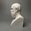 Creative Socrates Plaster Sculpture Bookcase Bookshelf Crafts Ornament Art Relief Character Statue Gift Interior Aesthetic Decor