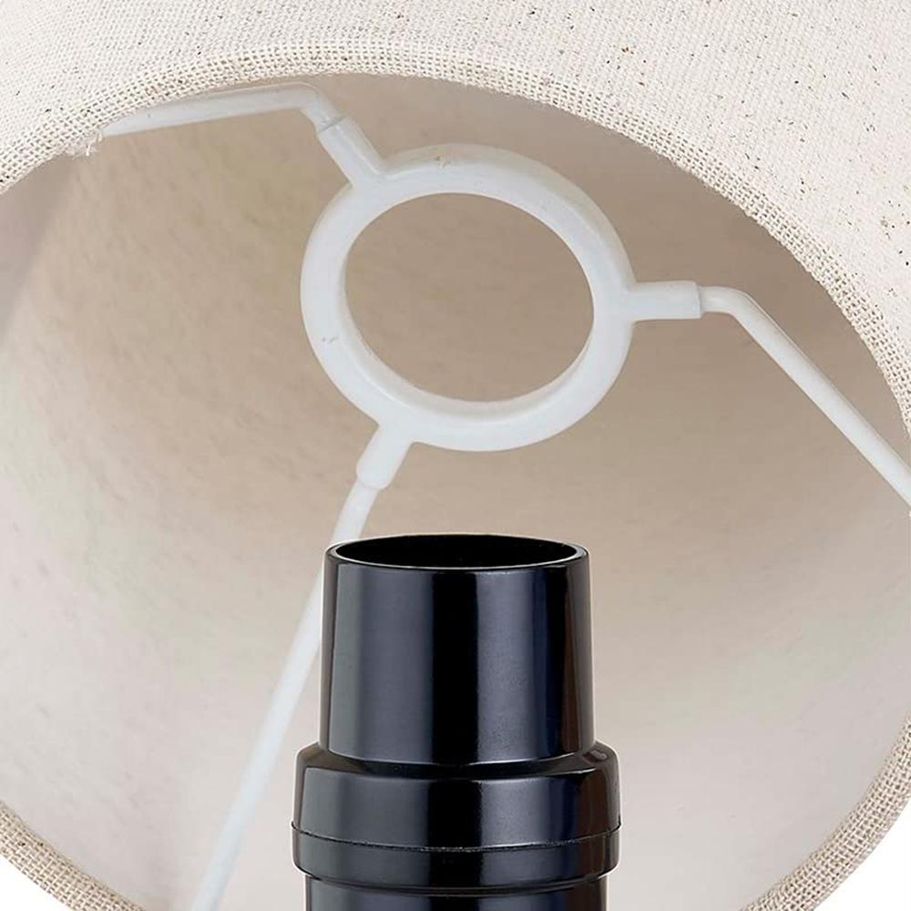 Table Modern Lamps Faux woodgrain fabric shade Dual USB ports bedside touch 3-speed dimmable table lamps Study living room table