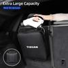 PIG1 New Energy Vehicle Charging Gun Storage Pouch Waterproof Leather Car Organizer Bag For VW Tiguan Golf Passat mk5 mk6 CC Golf 5 7