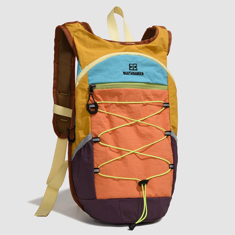 Sports Contrast Backpack Riding Outdoor Short-distance Travel Backpack
