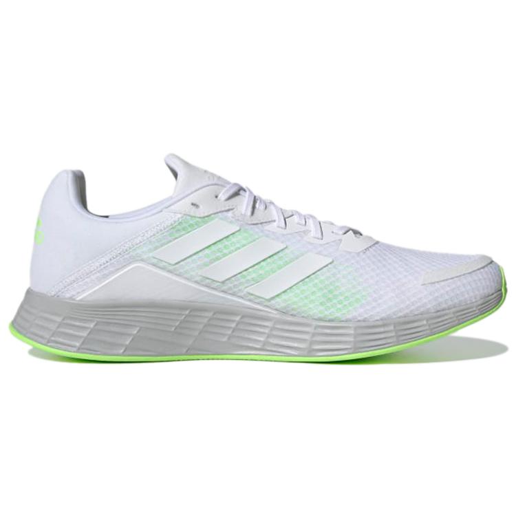 New Adidas Duramo Sl 'Cloud White Signal Green' H04625