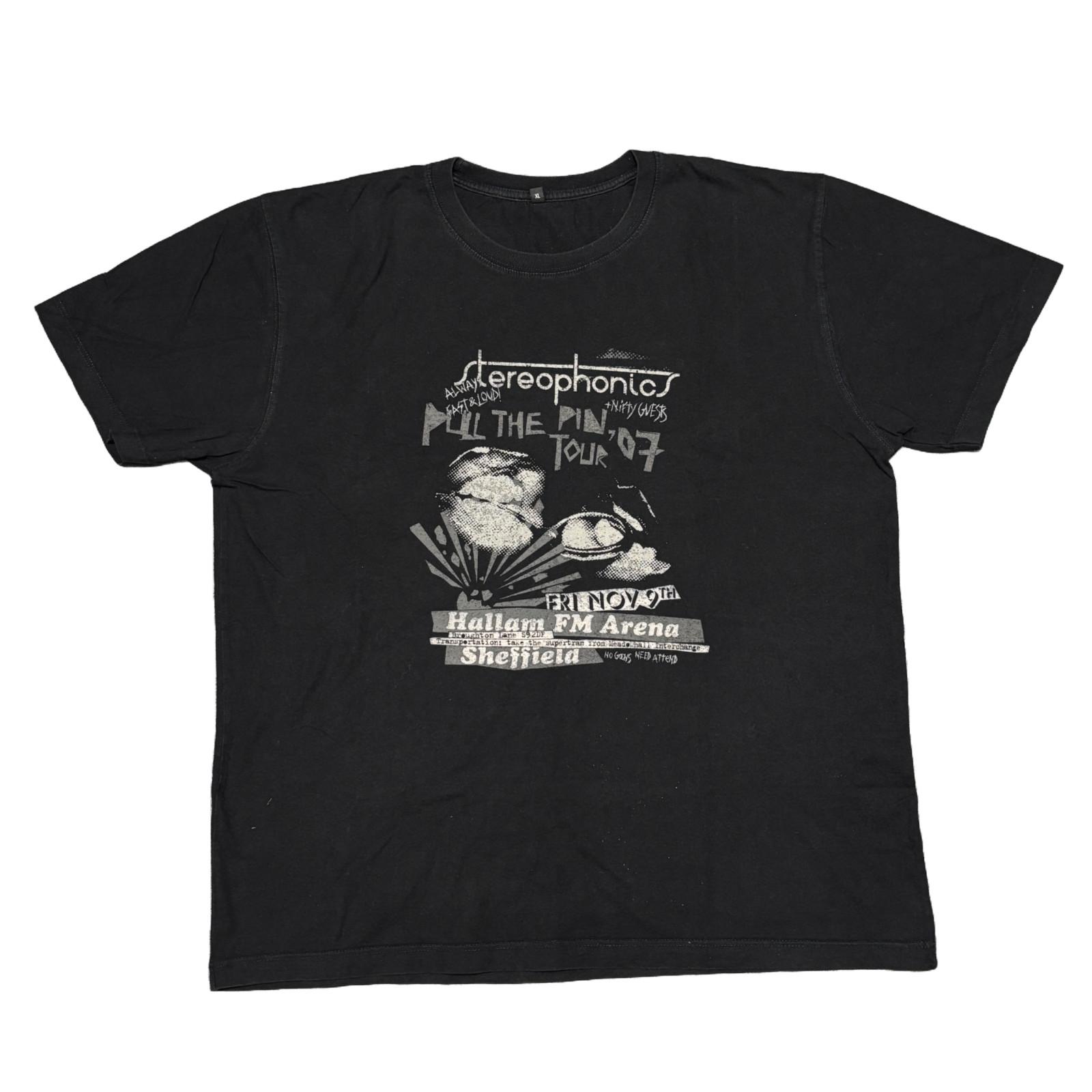 Vintage Stereophonics Shirt XL Size Rock Band Tee Concert Britpop Radiohead Blur Unisex T-Shirt XXXL