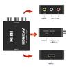 CHARYZA HDMI to RCA Converter AV 1080P Converts HDMI Input to Composite Includes USB Power Cable Adapter, Compatible, PAL/NTSC Switchable, Output,