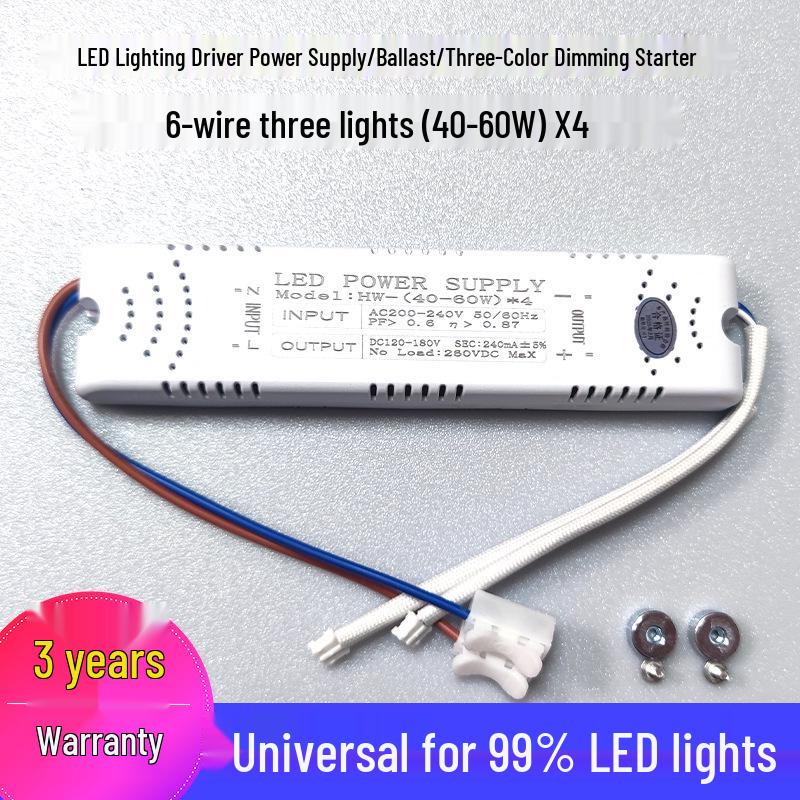 Universal LED Driver for Three-Color Ceiling Panel Light