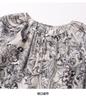 100% mulberry silk niche printed shirt for women's 2026 spring commuting versatile round neck silk top