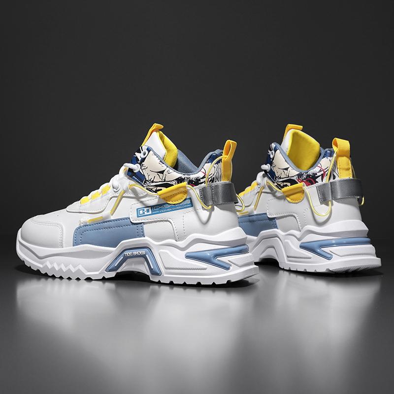 Studenten Freizeitsportschuhe Vier Jahreszeiten Neu Weiche Sohle Bequem Outdoor Laufschuhe Herren Sneaker Modische Wanderschuhe