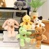 Three-cat Cat Plush Toy Doll Machine Fragrance Table with Running Bear Doll Children's Doll Birthday Gift