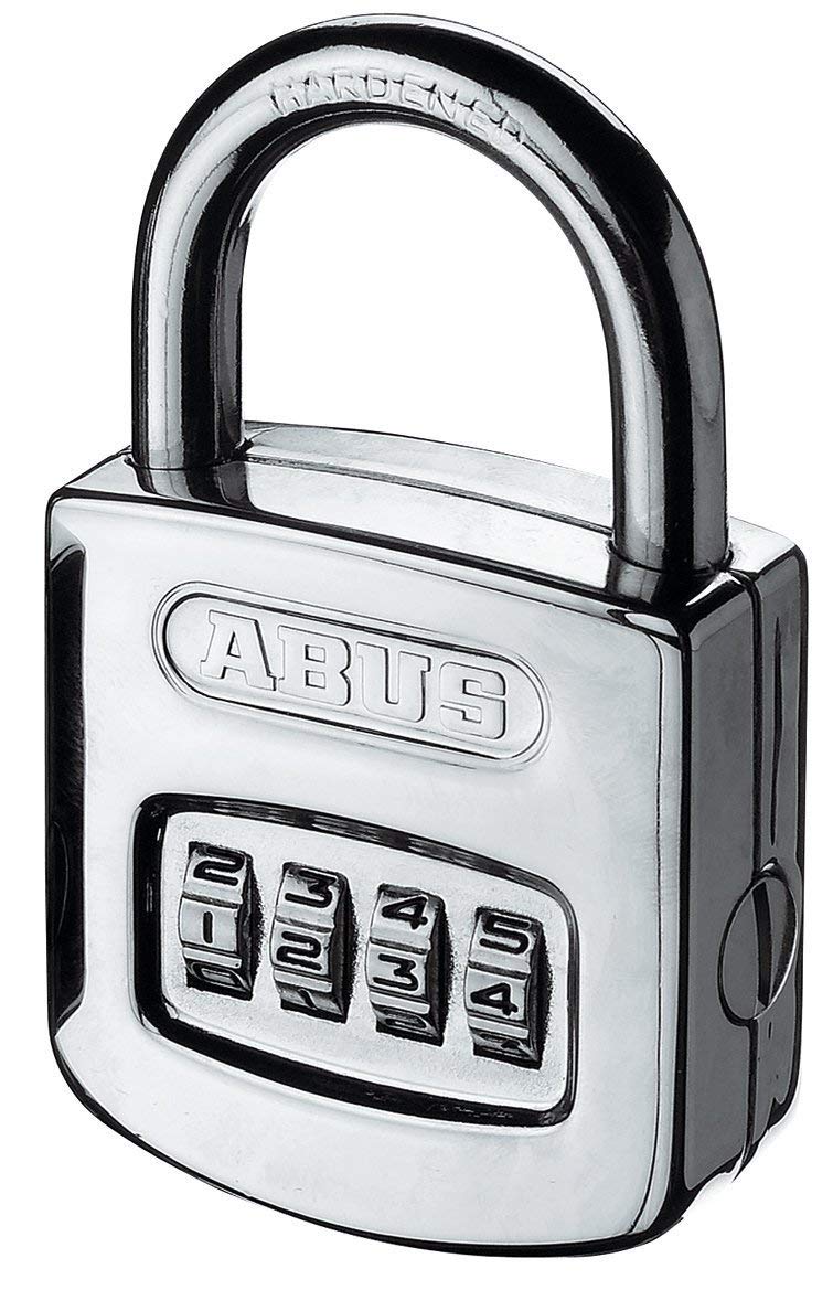 

Nihon Lock Service ABUS Adjustable Number 160 4-Digit Padlock, Series, 50cm, 160/50