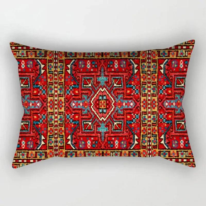 Vintage Ethnic Pattern Pillowcase Decor Sofa Bed Home  Rectangular  Mandala Cushion Cover