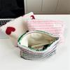 1Pcs Women Mini Makeup Handbags Wallet Pouch Bag Zipper Cute Small Travel Cosmetic Lipstick Earphone Card Storage Bag Purse