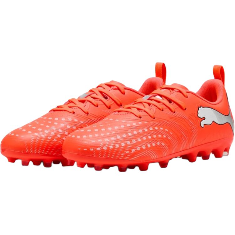 Puma Future 9 Playmg Comfortable Versatile Low-Top Kids Soccer Shoes Kids sneaker Red 108924-01