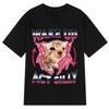 Wake Up Act Silly Kitty Graphic T Shirts Funny Cat Hot Sale Short Sleeve Tshirt Casual T Shirts Summer Streetwear
