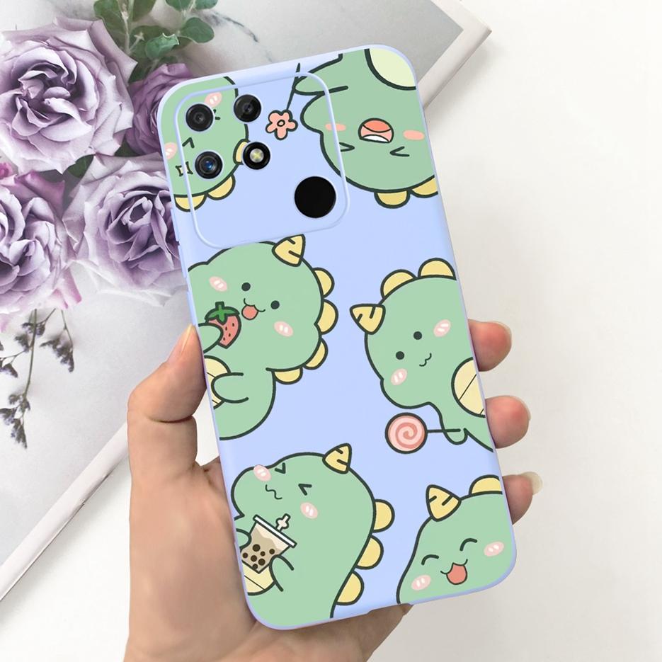 For Realme Narzo 50A Case RMX3430 Lovely Cartoon Cover Soft Silicone Phone Case For Realme Narzo 50i Narzo50A Prime Fundas Coque
