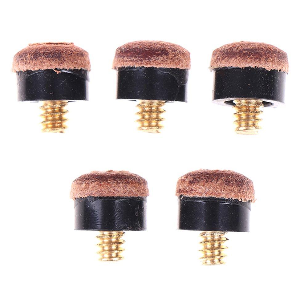 

Cue Head Billard Cue Pool Tips Billiard Replacement Screw On Cue Tips Snooker Billard Soft Kit