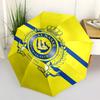 1 PC Automatic Folding Umbrella - Alnassr Pattern Portable Foldable Design With 8 Ribs Christmas Birthday Gifts