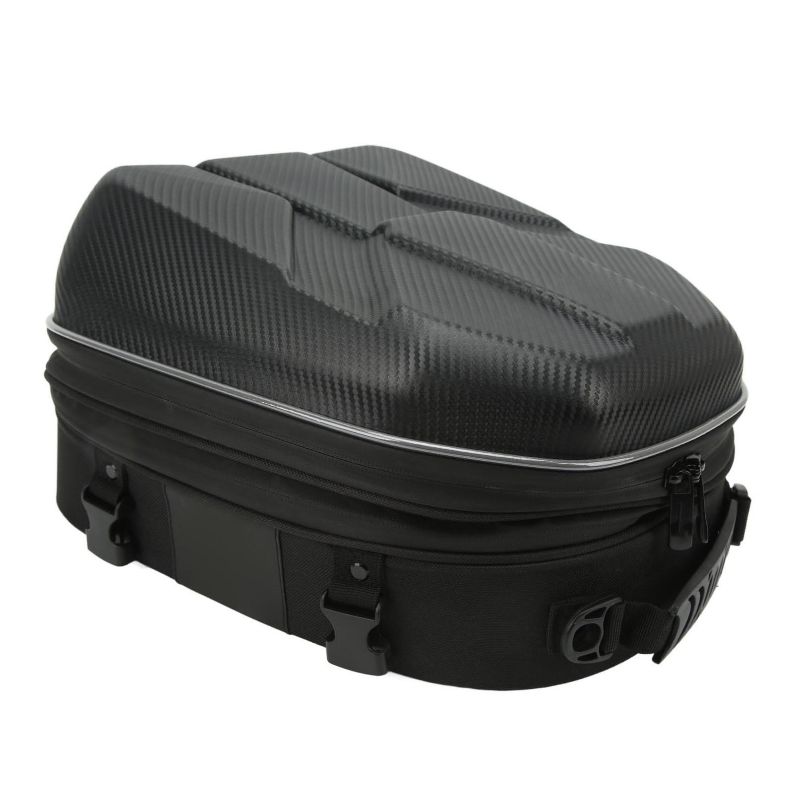 

Мотоциклетная сумка на хвост сиденья 20 л вместимости Многоцелевой водонепроницаемый багажный рюкзак для мотоцикла-внедорожника