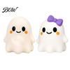 Fidget Stress Balls Halloween Bow Ghost Squeeze Toy, Relief Cartoon Sensory Party Supplies Soft Stretchy Favors for Adults Kids Decompression Toy