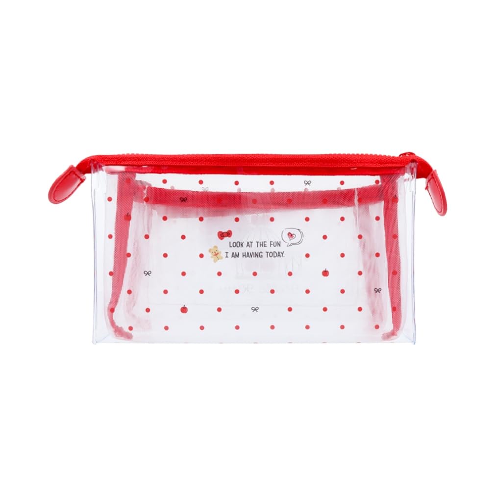 Schreibwaren Sanrio Charakter Hello S2332671 Sun-Star Tasche, Klar, Mitte, Kitty,