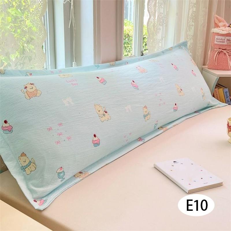 1PC 48x74/120/150/180cm Cotton Floral Body Pillowcase Rectangle Long Pillowcase Home Pillow Slip Bed Home Decoration