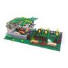 Diy Fun Animal Ranch Building Block Scenes, Sheep Pig Farm And Cattle Moc Building Block Scenes, Building Block Accessories