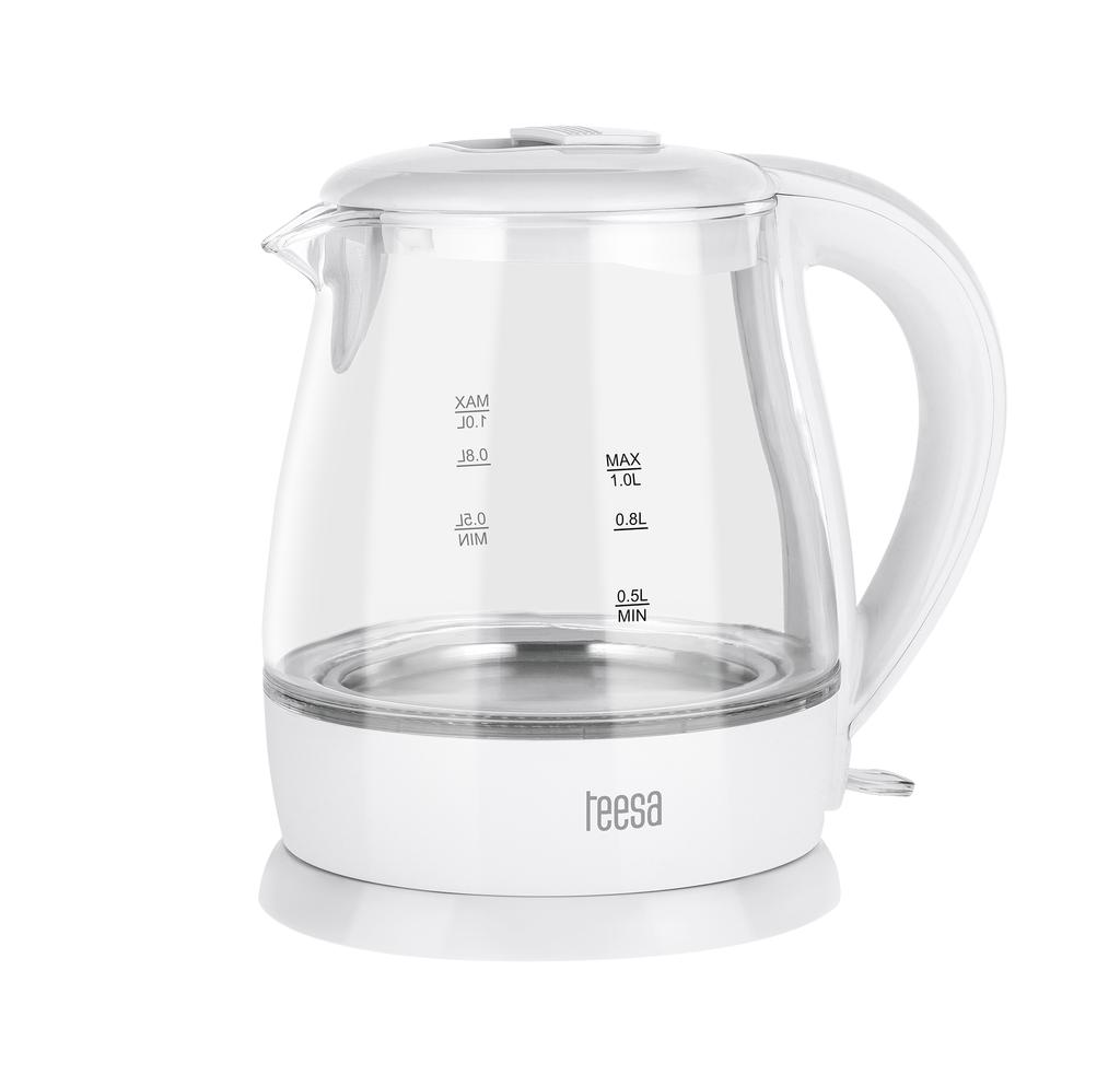 Teesa Tsa1030 Cordless Electric Kettle White