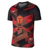 T Shirts Men's Black V Neck Moderate Straight Fit DD9507-010