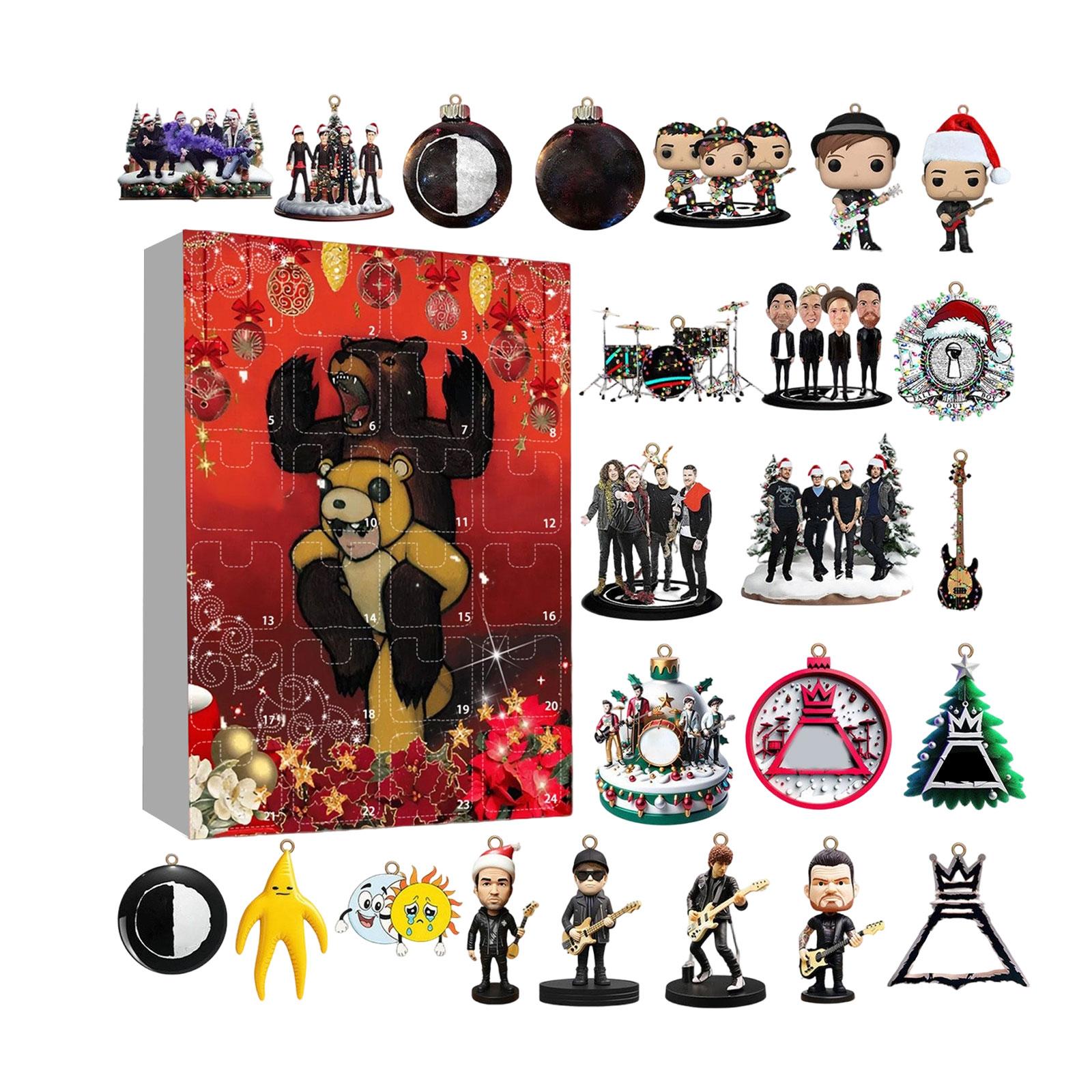 

2D Flat Acrylic Ornaments Christmas Tree Ornaments Suitable For Christmas Decoration One Size