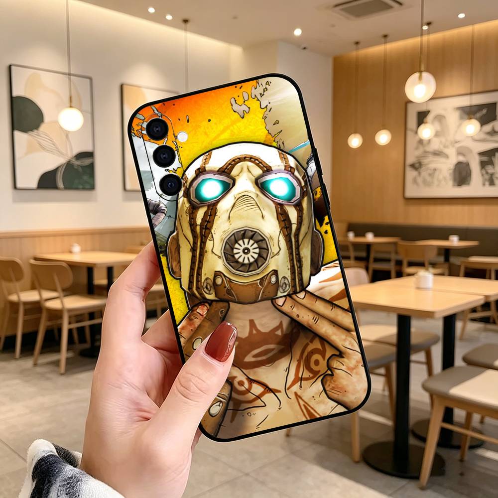 Game B-Borderlands P-Psycho Gift Phone Case For Samsung Galaxy A73,A72,A71,A70,A53,A52,A51,Soft Silicone Black Cover