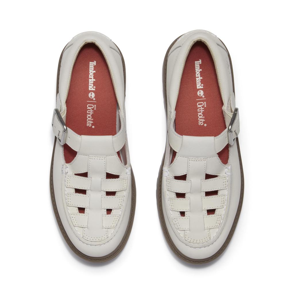 Timberland Stone Street Buckle Natural Size Shoes, Women's, TB0A4188EX41, Nubuck, 6.0 / 23.0cm