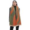 Ladies' New Double-Sided Thickened Versatile European And American Autumn And Winter Scarf, Air Conditioning Shawl