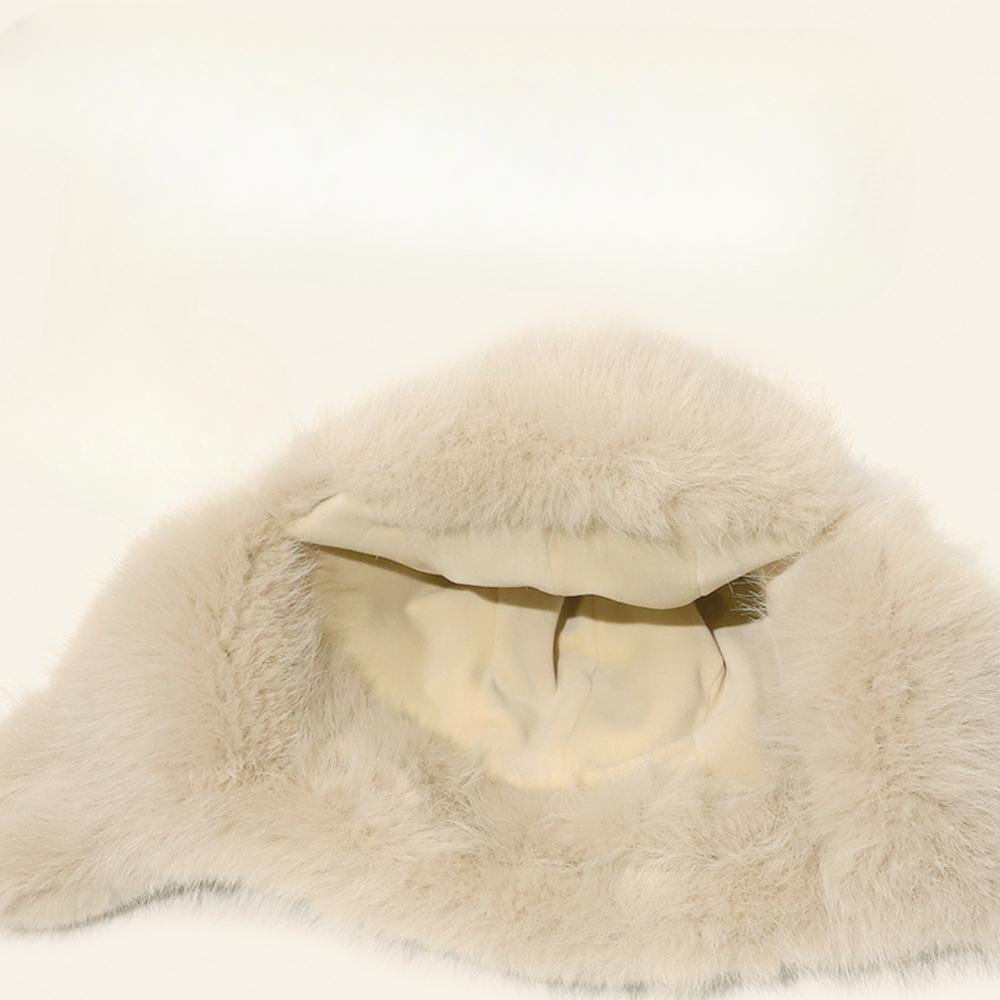 New Winter Lei Feng Hat for Women with Cold-proof and Thick Solid Color Simple and Versatile Korean Version Outdoor Skiing and Cycling Warm Hat