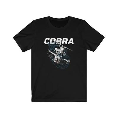 AH-1 Cobra Attack Helicopter T-Shirt New 100% Cotton O-Neck Summer Short Sleeve Casual Mens T-shirt Size S-3XL - Men's Summer...
