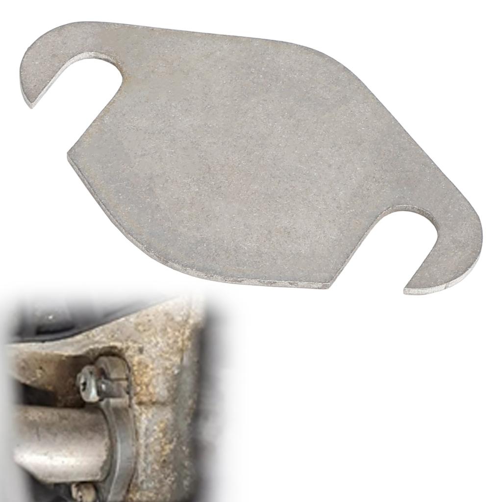 2 × EGR Valve Blank Plate for VW CR Engines With 1.6 1.2 2.0 Litre Capacities