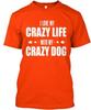 Crazy Dog Tee T Shirt Made In the USA Size S To 5XL