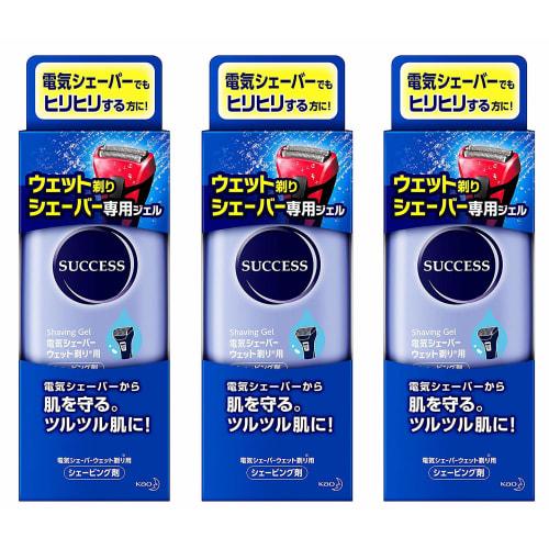 [Set of 3] Success wet shaver gel 180g x 3 pieces 180g (x 3)