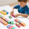 Wooden Number Puzzle Blocks For Early Learning And Cognitive Development For Toddlers